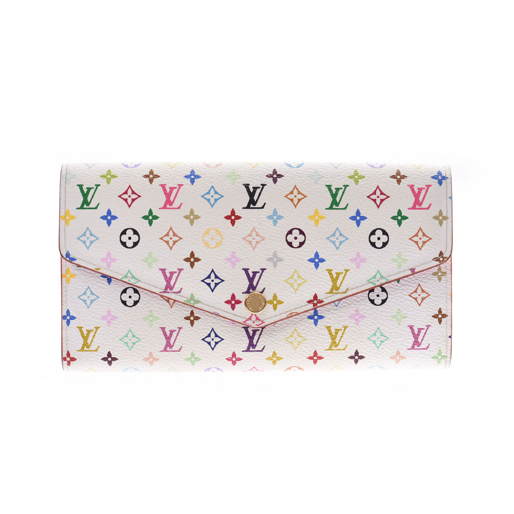 LOUIS VUITTON ルイヴィトンポルトフォイユサラ  14144 ブロン/リッチ モノグラムマルチカラー 長財布 M60667  中古