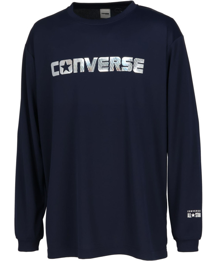 CONVERSE/CONVERSE コンバース バスケット プリントロングスリーブシャツ Tシャツ･･･