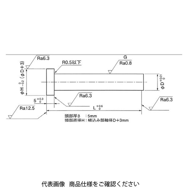 高周波精密 C型ブランク CB：SKD11