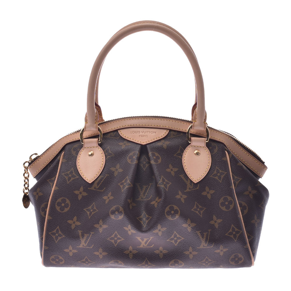 LOUIS VUITTON ルイヴィトン モノグラム ティボリPM ブラウン M40143 レディース ハンドバッグ Aランク 中古 