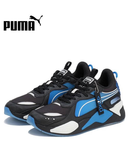 PUMA プーマ プレイステーション スニーカー メンズ コラボ 限定 PlayStation RS－X ブラック 黒 396311－02