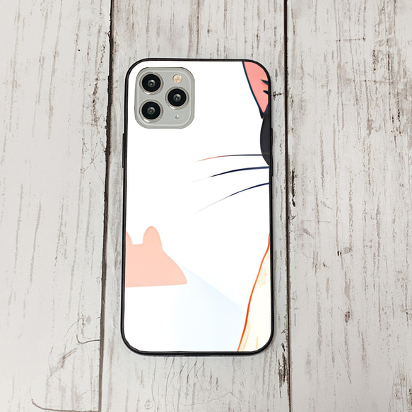 iphoneケース1-4-3 iphone 強化ガラス ねこ・猫・ネコ 箱1 かわいい アイフォン iface