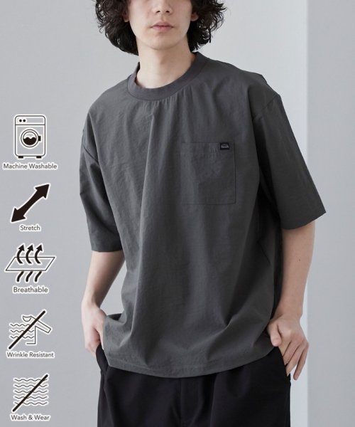 【C.Mt】FUNCTION POCKET TEE