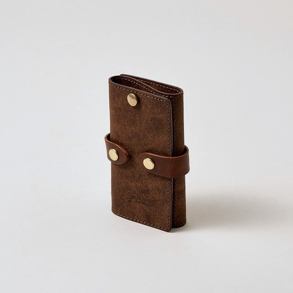 Multiway Key Case / D Brown **カードポケット付き