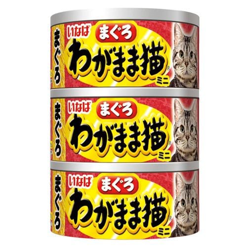 いなばペットフードわがまま猫まぐろミニ３缶まぐろ６０ｇ×３