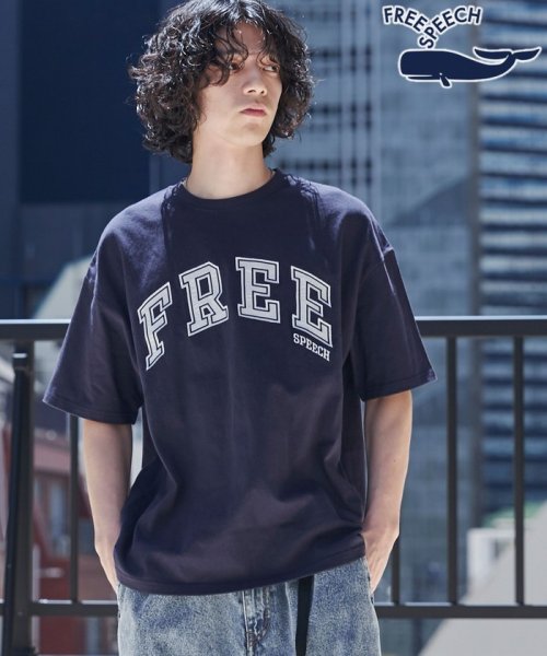 FreeSpeech（フリースピーチ）別注ロゴTシャツ