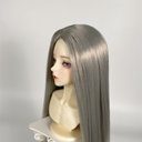 BJD 1/3 1/4  1/6人形 ドール用ウィッグ カツラ 耐熱 ハンドメイドzxww-217