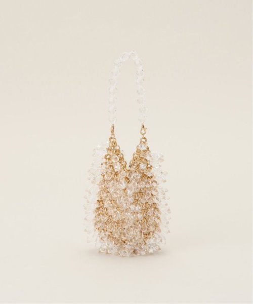 【YIFEI】 GOLD*Beads handle BAG