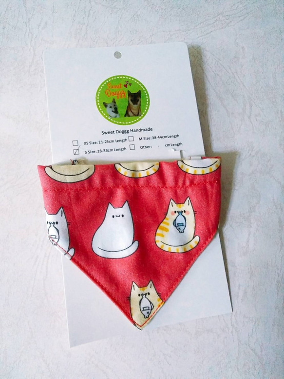 猫 犬 首輪 Small Cat Dog Bandana, Dog Scarf, Pet Accessories