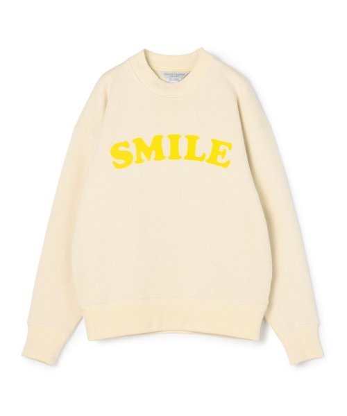 UNION LAUNCH FLOCKY PRINT SMILE スエット プルオーバー