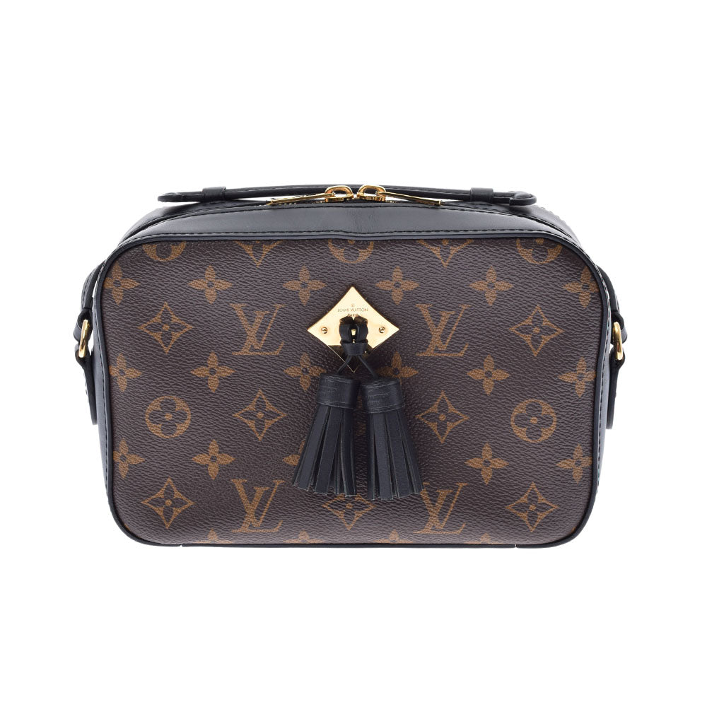 LOUIS VUITTON ルイヴィトン モノグラム サントンジュ ノワール M43555 レディース モノグラムキャンバス ショルダーバッグ 新同 中古 