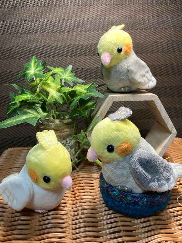 うちのオカメインコ　（うちの子に寄せるオプションあり）