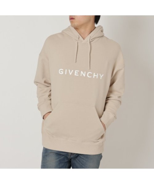 ジバンシィ パーカー フーディー スリムフーディー アーキタイプ ロゴ ベージュ メンズ GIVENCHY BMJ0HC3YAC 267