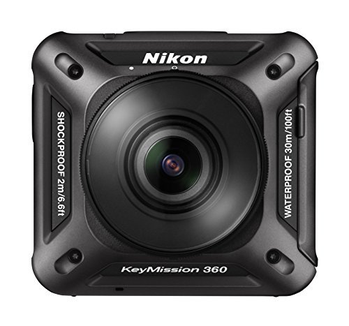 Nikon 防水アクションカメラ KeyMission 360 BK ブラック【中古品】