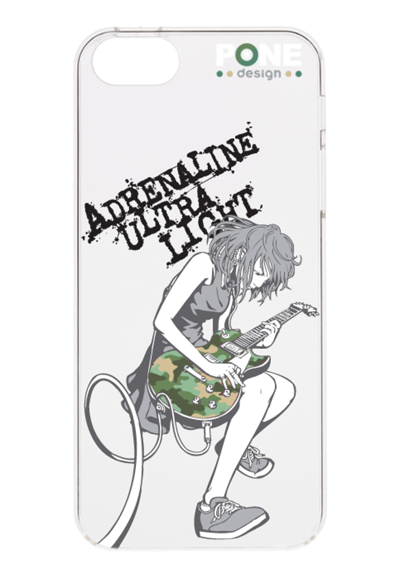 スマホケース　GuitarGirlCamouflageNormal