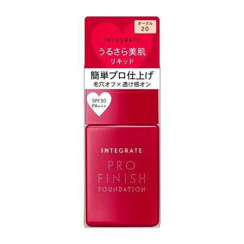 資生堂（SHISEIDO） インテグレート プロフィニッシュリキッド オークル20 中間的な明るさ (30mL)