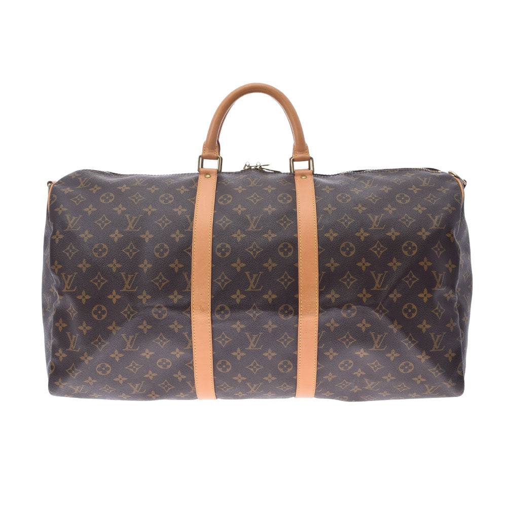 LOUIS VUITTON ルイヴィトン モノグラム キーポル バンドリエール 55 M41414 ユニセックス モノグラムキャンバス ボストンバッグ ABランク 中古 