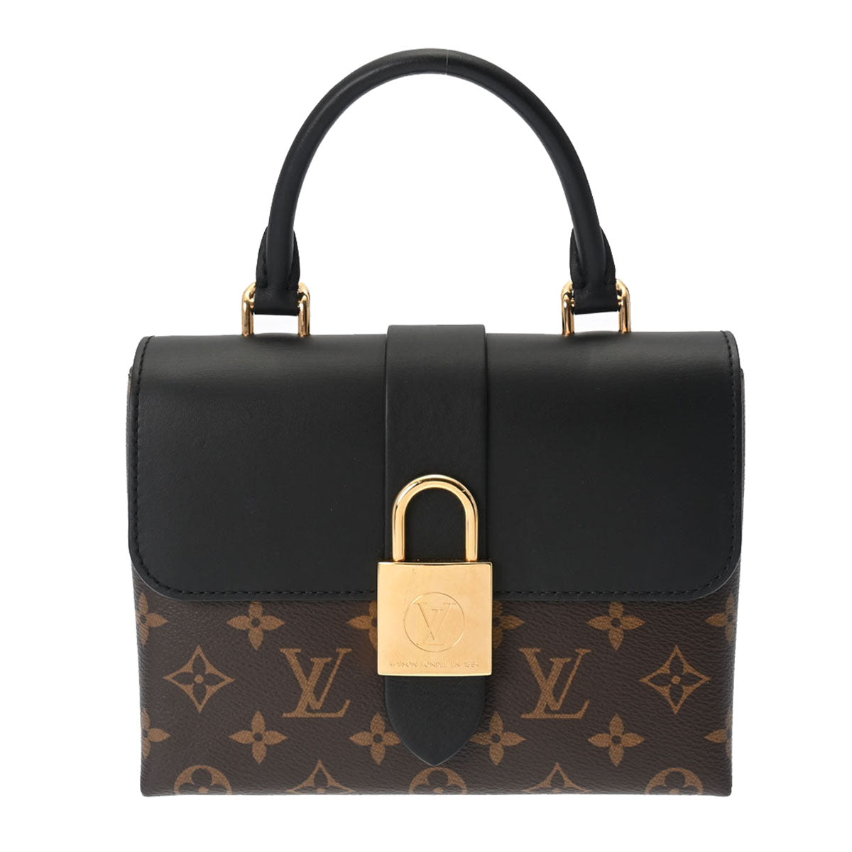 LOUIS VUITTON ルイヴィトン モノグラム ロッキー BB ノワール Ｍ44141 レディース モノグラムキャンバス 2WAYバッグ Aランク 中古 