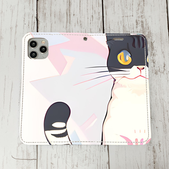 iphoneケース2-4-41 iphone 手帳 ねこ・猫・ネコ 箱1 かわいい アイフォン iface