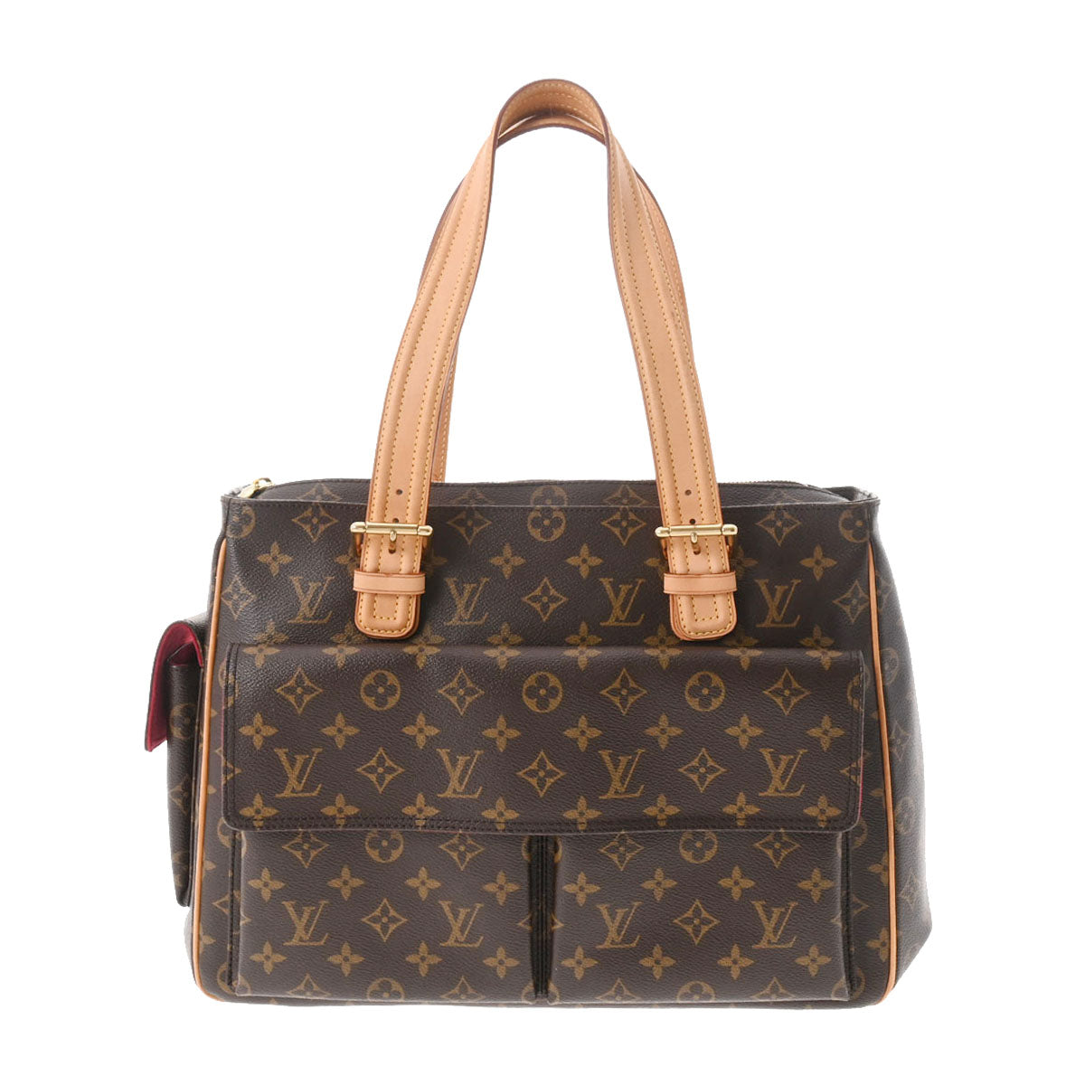 LOUIS VUITTON ルイヴィトン モノグラム ミュルティプリシテ  ブラウン M51162 レディース モノグラムキャンバス ハンドバッグ Bランク 中古 