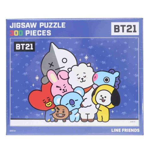 BT21 インテリア雑貨 ジグソーパズル 300ピース BASIC Hug 300－1922 LINE FRIENDS プレゼント 男