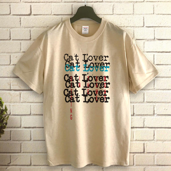 CAT LOVER ROCK T-SHIRTS / BE