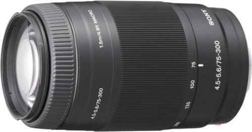 SONY 望遠ズームレンズ 75-300mm F4.5-5.6 フルサイズ対応【中古品】