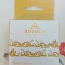 送料込♡ROCOCO　ゴールドライン♡  海外インポートものマステ　ゴールド