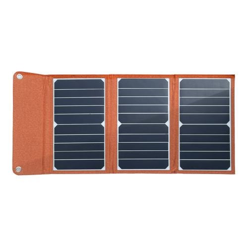 エアージェイ AJ-NSOLAR16W OR ポータブルソーラー充電器１6Wオレンジ