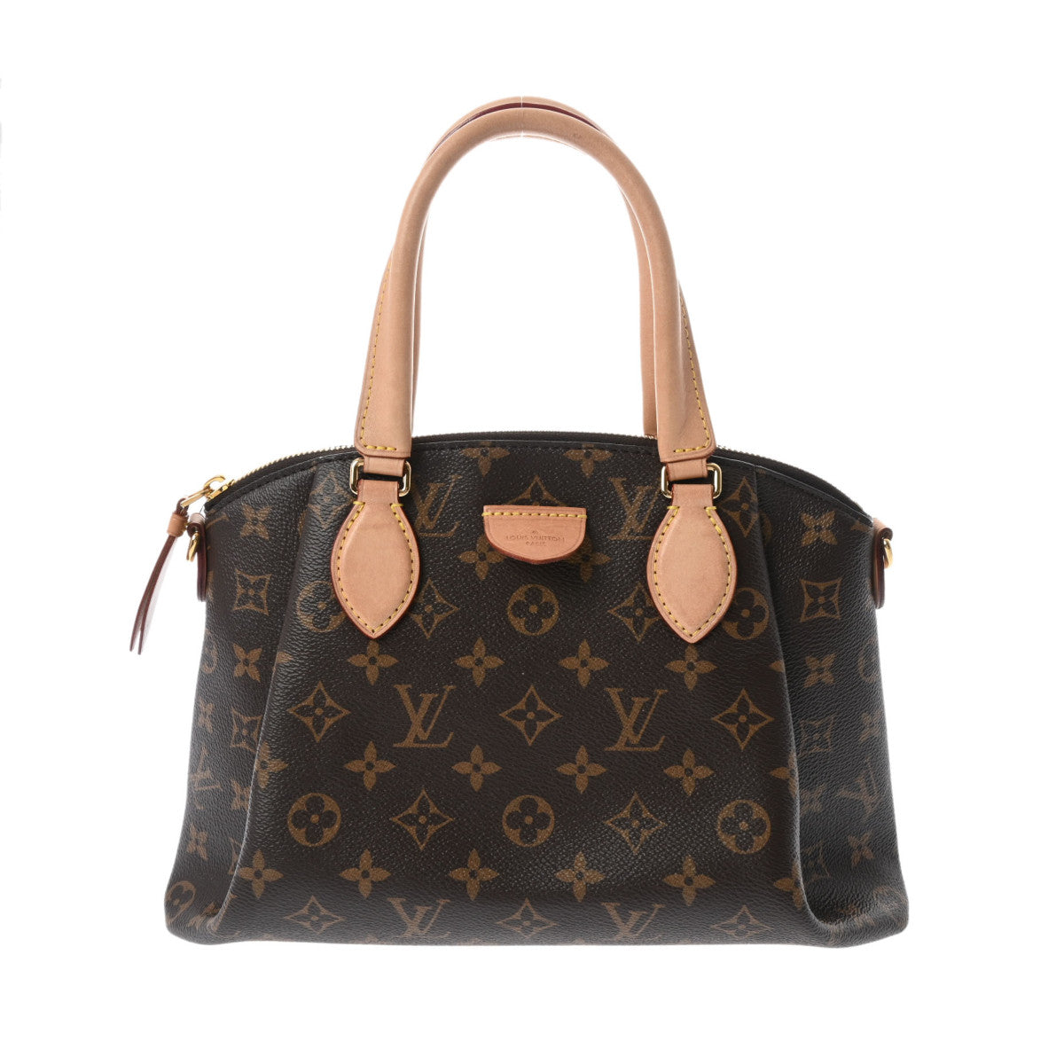 LOUIS VUITTON ルイヴィトン モノグラム リボリーPM ブラウン M44543 レディース モノグラムキャンバス ハンドバッグ ABランク 中古 