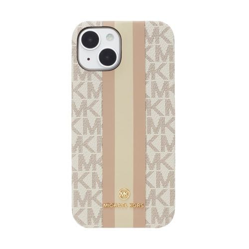 MICHAEL KORS MKSTVNLWPIP2261 iPhone 14用スマートフォンケース [ Vanilla ] ホワイト