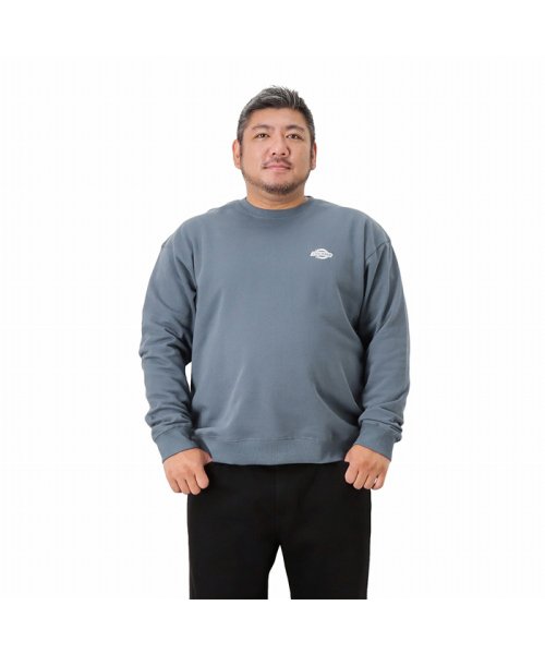 [大きいサイズ] Dickies ディッキーズ 裏毛プリントクルートレーナー キングサイズ 1474－9716KG