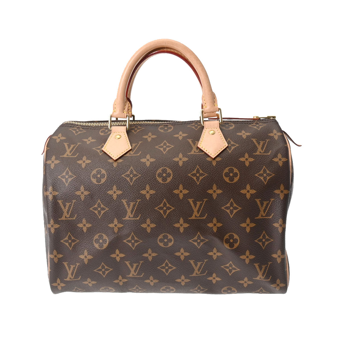 LOUIS VUITTON ルイヴィトン モノグラム スピーディ30 現行 ブラウン M41108 レディース モノグラムキャンバス ハンドバッグ ABランク 中古 