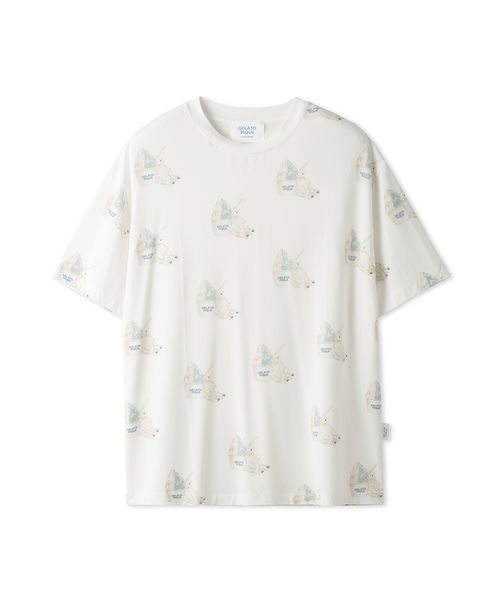 GELATO PIQUE HOMME/【COOL】【HOMME】しろくま柄Tシャツ