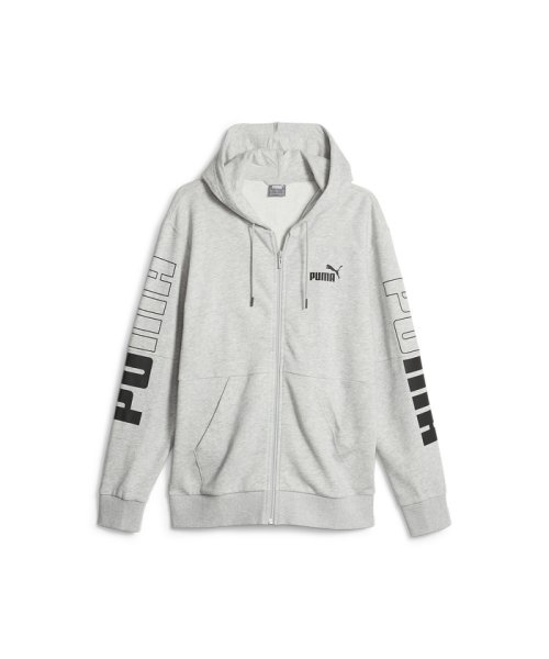 メンズ PUMA POWER カラーブロック フーデッド ジャケット