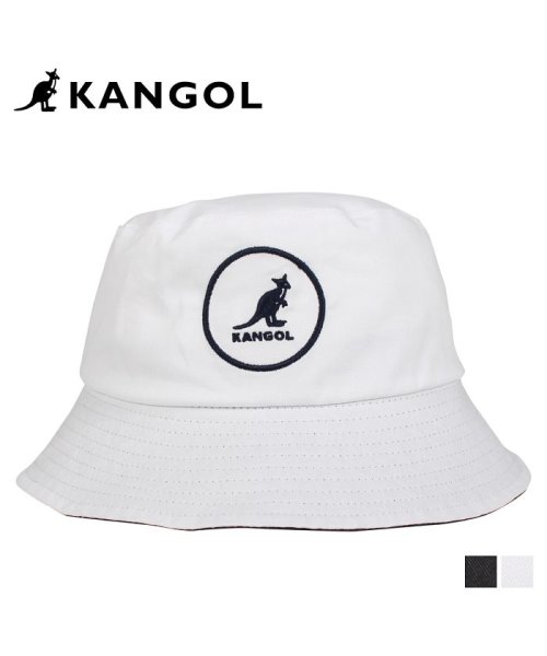 カンゴール KANGOL ハット キャップ 帽子 バケットハット メンズ レディース COTTON BUCKET ブラック ホワイト 黒 白 100169222