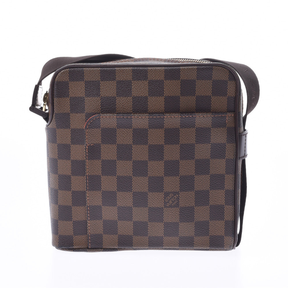 LOUIS VUITTON ルイヴィトン ダミエ オラフPM ブラウン N41442 ユニセックス ショルダーバッグ ABランク 中古 