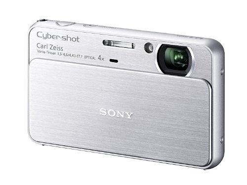 ソニー SONY デジタルカメラ Cybershot T99 (1410万画素CCD/光学x4/デジタルx8) シルバー DSC-T99/S【中古品】