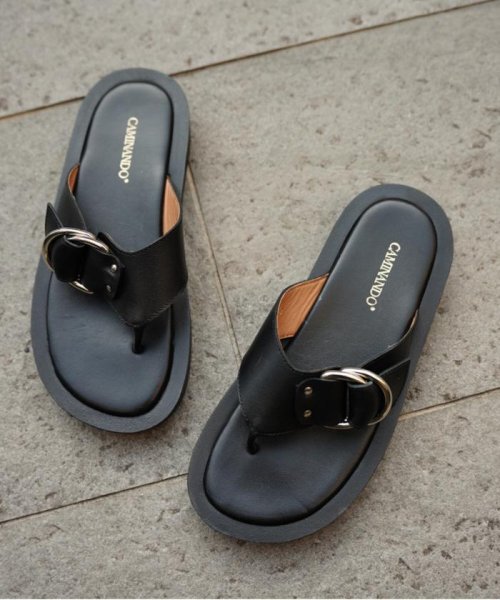 CAMINANDO(カミナンド) THONG PLATFORM SANDALS/2427