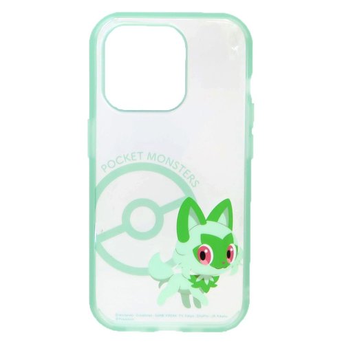 ポケットモンスター iPhone15 IIIIfit Clear 2023 iPhone 6.1 inch 3 LENS model対応ケース ニャオハ iPh