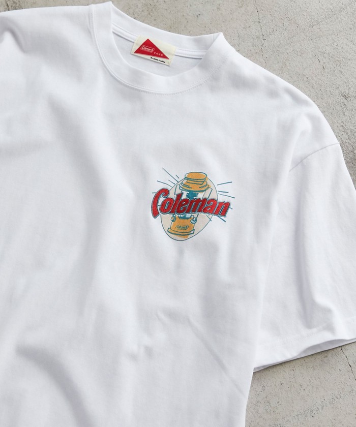 coen/Coleman（コールマン）別注グラフィックTシャツ（WEB限定カラー）