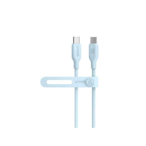 アンカー A80E1N31 Anker 543 エコフレンドリー USB-C & USB-C ケーブル 0.9m ブルー