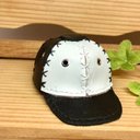 森き　ミニチュア野球帽　miniature hat.