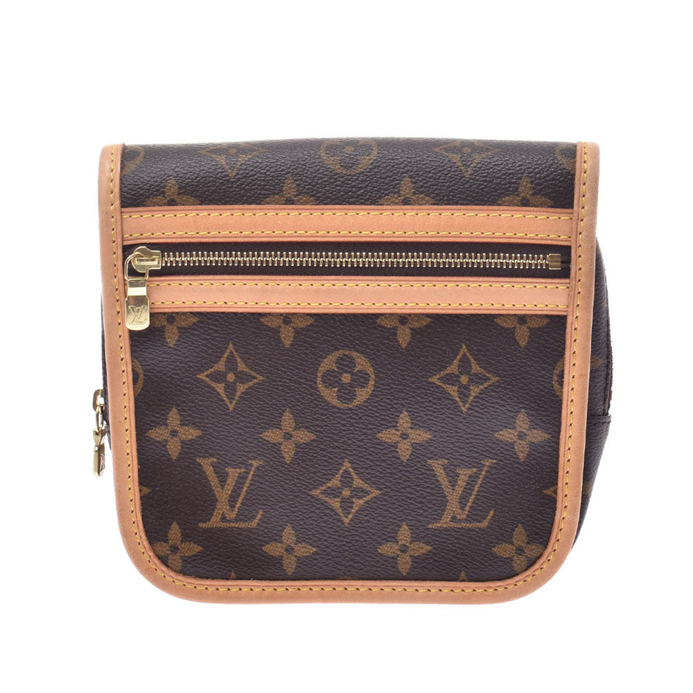 LOUIS VUITTON ルイヴィトン モノグラム バムバッグ ボスフォール ブラウン M40108 ユニセックス モノグラムキャンバス ウエストバッグ ABランク 中古 