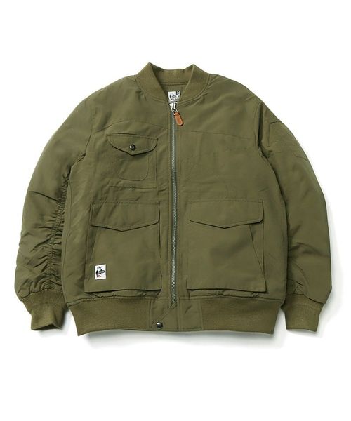 チャムス/Camping Bomber Boa Jacket (キャンピング ボンバー ボア ジャ･･･