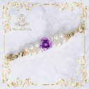 MyouDoll40cmなど対応 ブレスレット Purple Rose