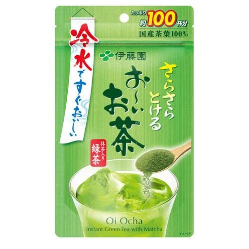 伊藤園 さらさらとける お～いお茶抹茶入り緑茶８０ｇ