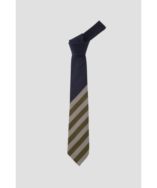 BLOCK STRIPE TIE