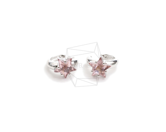 ERG-2386-R【2個入り】スターラウンドイヤーカフ/Star Round Earcuffs Earrings