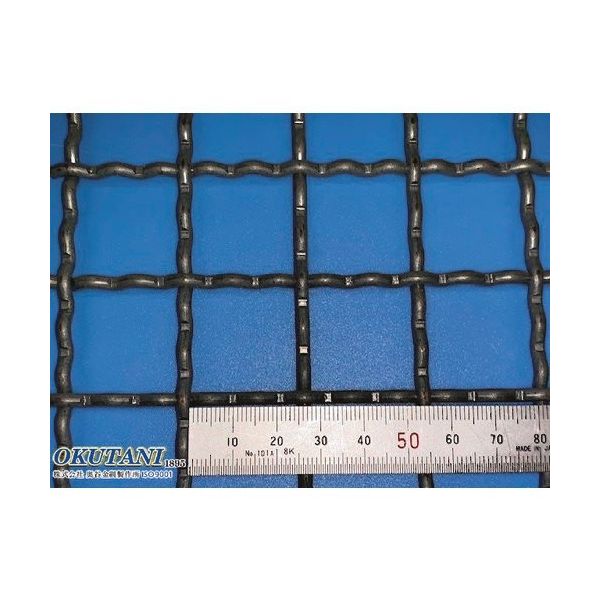 奥谷金網製作所 OKUTANI 亜鉛メッキ鉄線クリンプ織金網